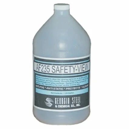 AF235 Safety-View anti-fog cleaner, 1 gallon.